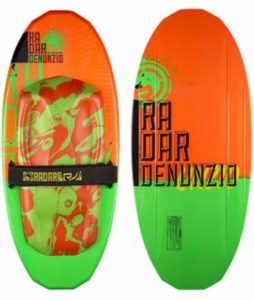 Radar Skis Denunzio Juiced Orange-Verde Kneeboard Review